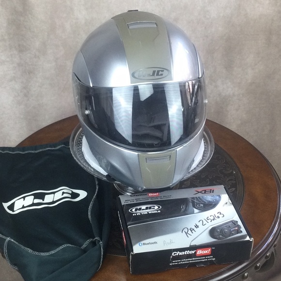 Other - Had helmet with Bluetooth grey color